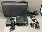 Used M115HD Dell Mobile Projector Black With Soft Case, Power Cable. Fixed Price $197.00.