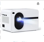Wielio AT-M261 1080P Full Led Video Projector Wifi Bluetooth Hdtv Home Theate. Fixed Price $14.99.