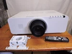 Panasonic PT-EZ570U Projector 5000 Lumen With Remote & Ceiling MOUNT#1. Fixed Price $274.99.