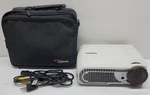 Optoma H31 Home Theater Projector 720P White With Travel Case Cables. Fixed Price $99.00.