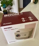 All-in-one Projector, Aurzen Boom 3 Smart With Wifi And Bluetooth. Fixed Price $225.00.