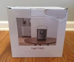 Toptro TR23 Portable Video Projector Grey Wifi Bluetooth Touch Screen. Fixed Price $80.00.