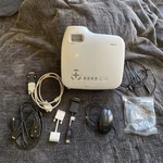LT380 Lcd Projector With Connections - New Lamp No Remote. Fixed Price $40.00.