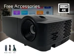 Dlp Projector Portable 3200 Ansi For Home Theater Gaming 3D 2160P Hdmi W/bundle. Fixed Price $124.74.