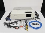 Epson Powerlite 83C EMP-83 Lcd Projector Vga S-video Lan + Cable Bundle Tested. Fixed Price $129.99.