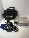 The Viewsonic PJ256D Micro-portable Dlp Projector W/carrying Case/cords-tested. Fixed Price $19.99.