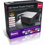 Rca RPJ133 1080P 30"-150" Picture Size W/ Roku Streaming Stick, Indoor/ Outdoor. Fixed Price $99.96.