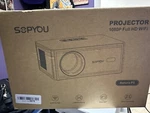 Sopyou Projector With Wifi And Bluetooth, 1080P Full Hd. Fixed Price $99.99.