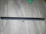 Bretford 200MERCURY Projector Screen 63''L /61''W. Doesn't Lock Hold Down. Fixed Price $25.99.