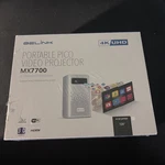 Belink MX7700 Smart Pico Video Projector, 3D 4K Uhd. Rechargeable Battery. Fixed Price $800.00.
