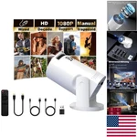 Innovative 4K Portable Mini Projector: Crystal Clear 1500:1 Contrast, Hdmi-ready. Fixed Price $51.00.