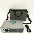 Canon LV-7345 Office Conference Projector W/ Case, Power Cord, As-is Bad Lamp. Fixed Price $599.99.
