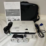 Epson EB-1785W Mini Projector 3200LM Wxga 48H Lamp Used. Fixed Price $498.37.