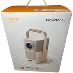 Yaber T2 Projector Jbl Audio 1080P Wifi 6 Bluetooth White Grey - New / Open Box. Fixed Price $149.99.