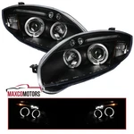 Black Halo Projector Headlights Fits 2006-2012 Mitsubishi Eclipse Led Left+right. Fixed Price $185.49.