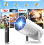 Portable Android Smart Projector 5G Wifi Bluetooth 4K Mini Home Video Theater. Fixed Price $56.04.