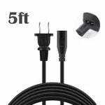 5FT 2-PRONG Ac Power Cord Cable Plug Lead For Crenova XPE470 Mini Projector. Fixed Price $9.38.