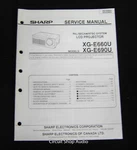Original Sharp XG-E660U / XG-E690U Lcd Projector Service Manual. Fixed Price $14.95.