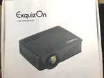 Exquizon Mini Projector Multimedia Home Theater. Fixed Price $40.00.