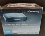 Ncomputing L230 Access Terminal Multi-user Thin Client New Box. Fixed Price $39.99.