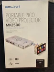 Belink MK2500 Portable Pico Video Projector New Unopened Package. Fixed Price $1750.00.