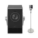 Lg Cinebeam Qube HU710PB 4K Rgb Laser Projector 120" 500 Ansi W/ Floor Stand. Fixed Price $1127.81.