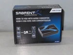 Sabrent Pc/dvd/projector Hdmi Vga W/ 3.5 Mm Audio Converter Da-hdvg New.. Fixed Price $25.00.