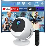 Mini 4K Smart Portable Projector With 360 Rotatable Wifi. Fixed Price $69.99.