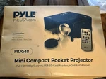 Pyle Mini Compact Pocket Projector. Fixed Price $25.00.
