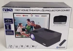 Naxa NVP-2001C 150" Home Theater Lcd Projector Combo With Bluetooth. Fixed Price $99.99.