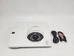 Hitachi CP-BW301WN Projector, 1280X800, Hdmi, Short-throw (1582 Lamp Hours). Fixed Price $89.99.
