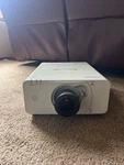 Panasonic PT-DZ570 Wuxga Dlp Presentation Video Movie Projector 1081 Lamp Hours. Fixed Price $1500.00.