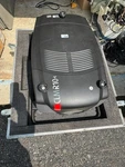 Barco Clm R10+ Projector In Road Case, Lens, Remote, 4 C-clamps & Extra. Fixed Price $2300.00.
