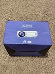 Auking Projector, Brand New Box, Full Hd 1080P Home Theater Video. Fixed Price $39.00.