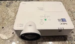 Nec NP-ME382U Wuxga 3800 Lumens Projector 104 Lamp Hours 99% Life Hdmi. Fixed Price $174.99.