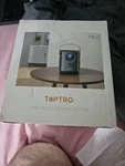 Toptro TR23 Portable Video Projector Grey Wifi Bluetooth Touch Screen. Fixed Price $75.00.