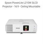 New!! Epson Powerlite Multimedia EB-L210W 3LCD Projector Wifi Ceiling Mountable. Fixed Price $799.99.