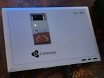 Gateway Svga Portable Projector FP205 With Case Powercord And Remote. Fixed Price $55.00.