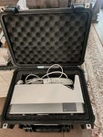 Lg Ultra Short Throw Dlp Hd Laser Home Theater Projector HF85JA And Custom Case. Fixed Price $850.00.