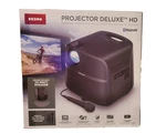 Ion Projector Deluxe Hd Battery/ac Powered 720P Led With Powerful Speaker. Fixed Price $75.95.