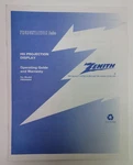 1990'S Zenith PRO900X Operating Guide And Warranty. Fixed Price $17.97.