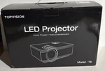 Topvision Projector, 7500L Portable Mini With 100 Screen. Fixed Price $29.99.