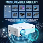 4K With Wifi Bluetooth, 5G 1080P Movie Projectors Smart Mini. Fixed Price $79.99.