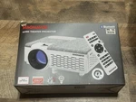 Magnavox MP604 1080P Home Theater Projector With Bluetooth, White W/gray Fabric. Fixed Price $58.00.