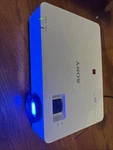 Sony Model VPL-EW345 Projector With Power Cord Tested Works. Fixed Price $320.38.