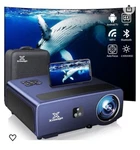 Xnoogo 1300ANSI Outdoor Projector 4K With WIFI6 & Bluetooth Auto Bundle. Fixed Price $140.00.