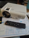 Dr.j Professional Movie Projector PJ0511 Multimedia Led Model P68. Fixed Price $29.99.