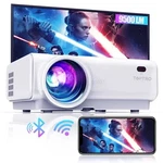 Vintage Toptro TR21 Mini Wifi Hdmi Bluetooth 1080P Video Led Projector White. Fixed Price $15.99.