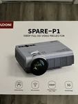 Fudoni 5G Wifi Bluetooth Portable Projector 14000L Native 1080P Usb Vga. Fixed Price $80.00.
