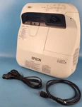 Epson, Brightlink 595WI Hdmi Projector, 3300 Lumens 1280X800, 883 Lamp Hours. Fixed Price $75.00.